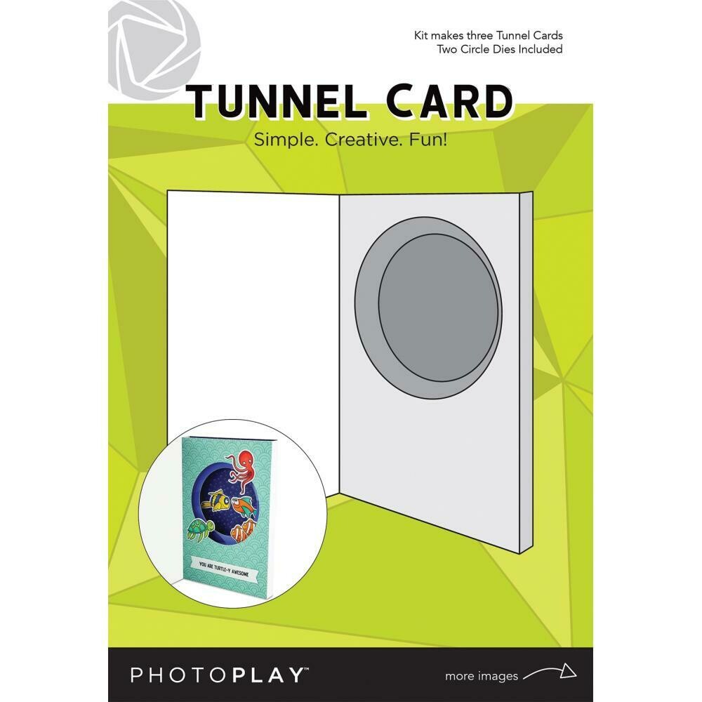 PhotoPlay - Tunnel Card with 2 Circle Dies