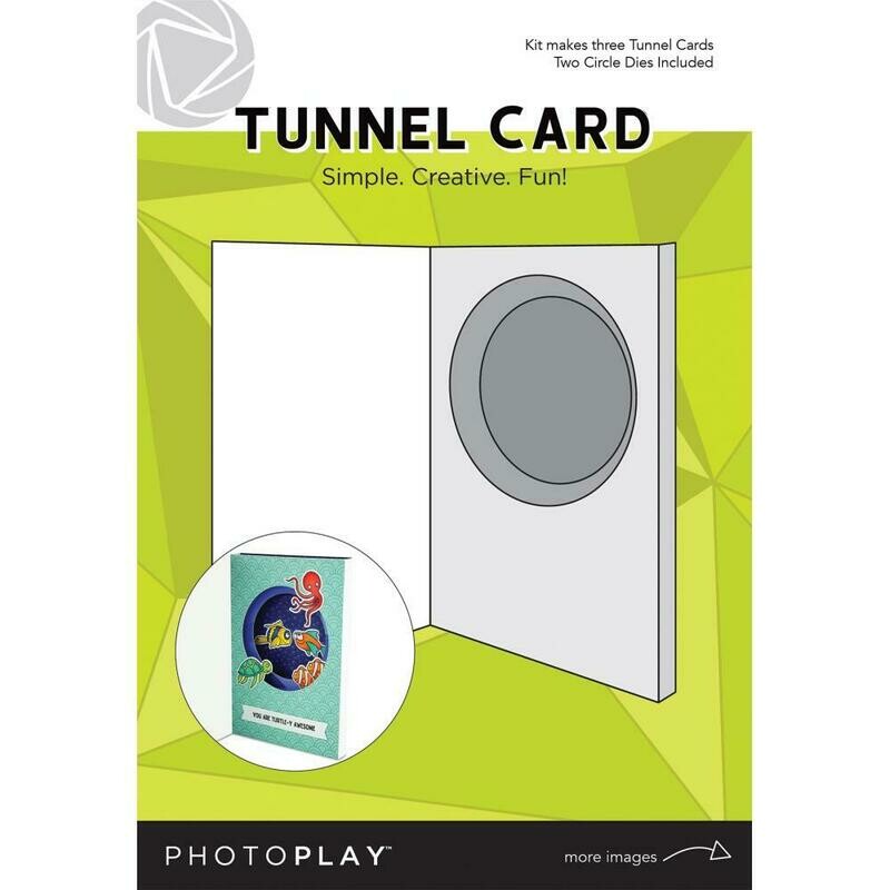 PhotoPlay - Tunnel Card with 2 Circle Dies
