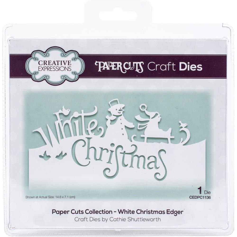 Creative Expressions Dies - White Christmas Edger
