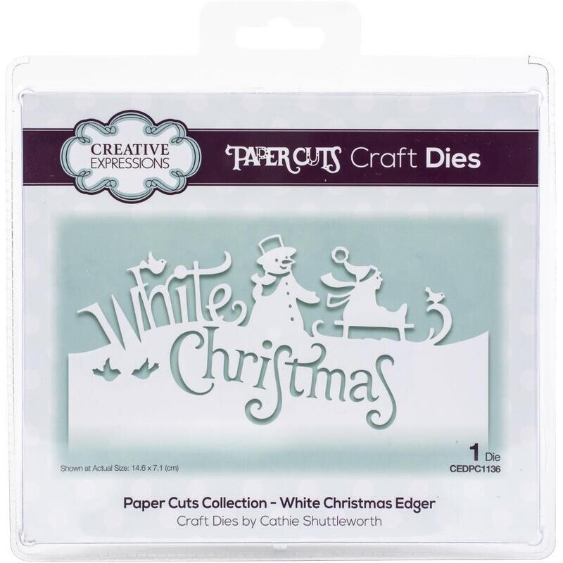Creative Expressions Dies - White Christmas Edger