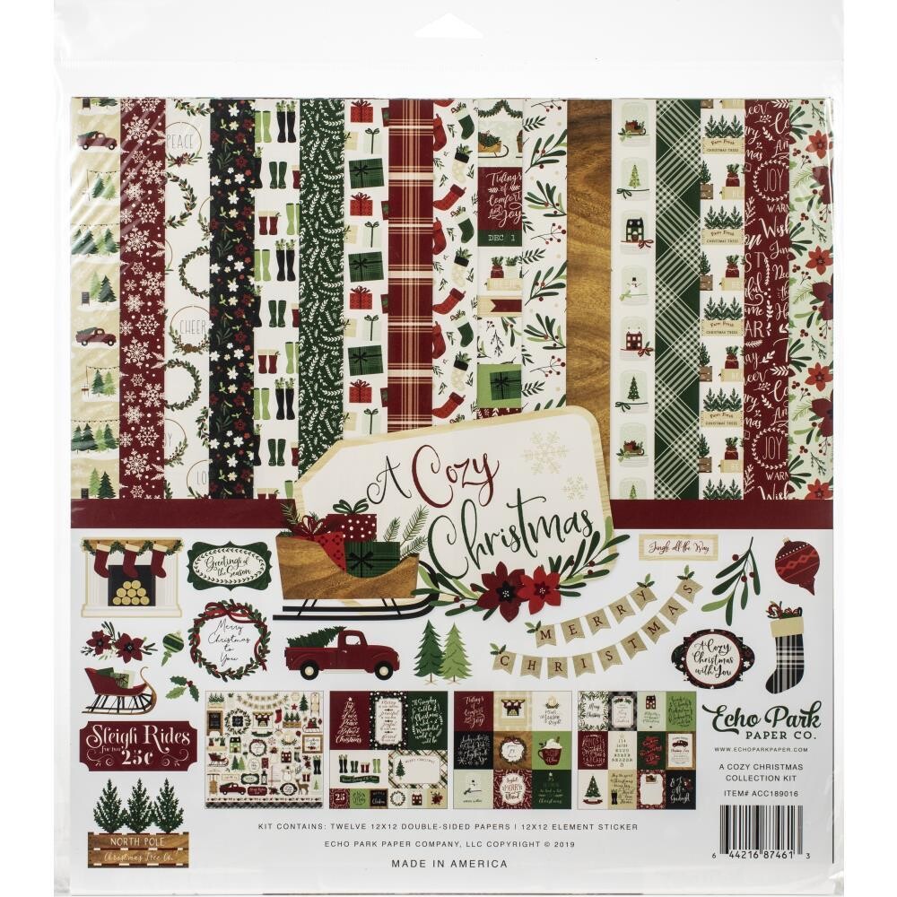 Echo Park - Collection Kit  -12"x12" - Cozy Christmas