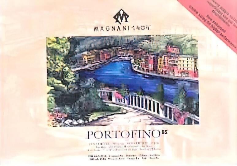 Magnani - Portofino (Hot Press) - double sized Pad - 20x50cm - 20 Sheets
