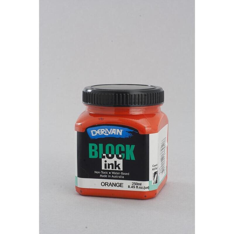 Derivan Block Ink - Orange