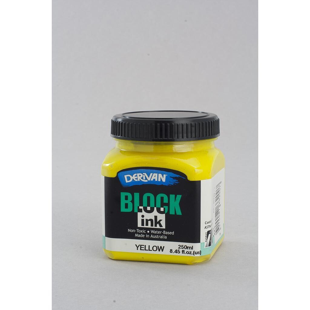 Derivan Block Ink - Yellow (warm)