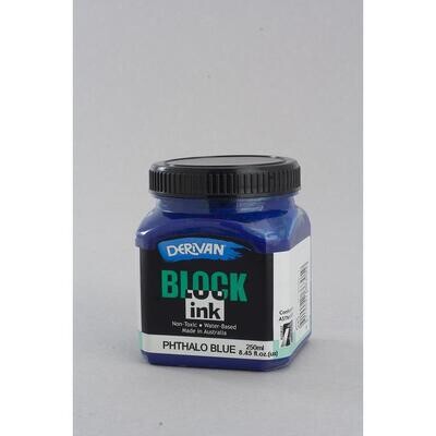 Derivan Block Ink - Pthalo Blue