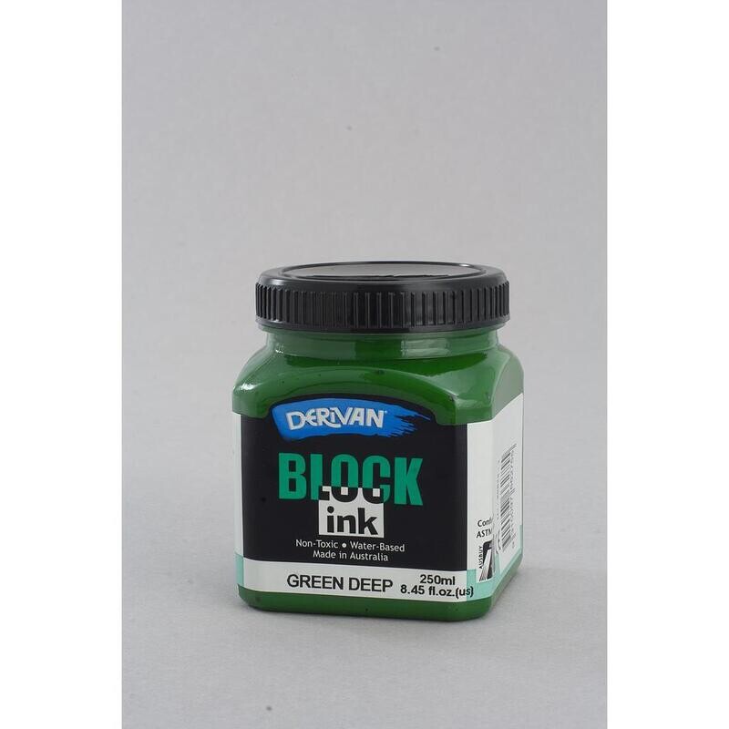 Derivan Block ink - Green Deep