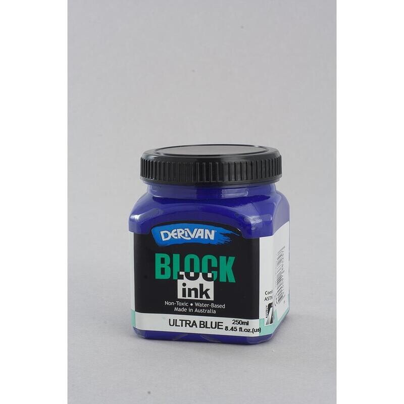 Derivan Block Ink - Ultra Blue (warm)