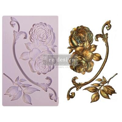 Prima Marketing - Re-Design Decor Mould - 5&quot;x8&quot; - Victorian Rose 