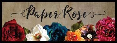 Paper Rose Stamps