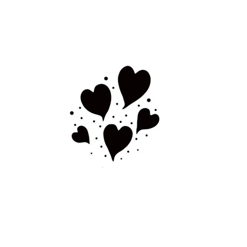 Lavinia Stamps - Group of Hearts - mini
