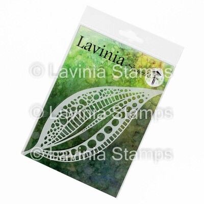 Lavinia stencil Mask - Tall Leaf