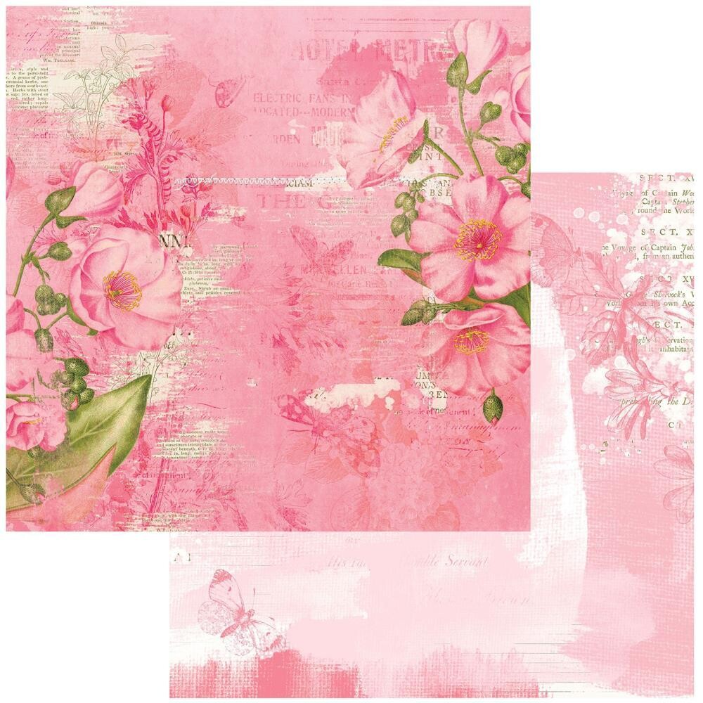 49 and Market - Blush - Radiate - Double-sided Paper sheet - 12"X12"