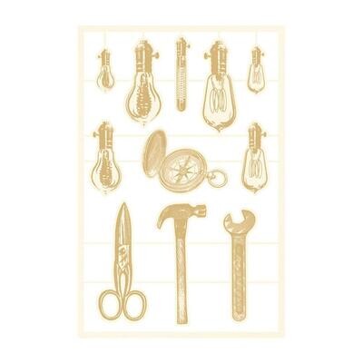 P13 Die-Cut Chipboard Embellishments 4&quot;x6&quot; - Tool set