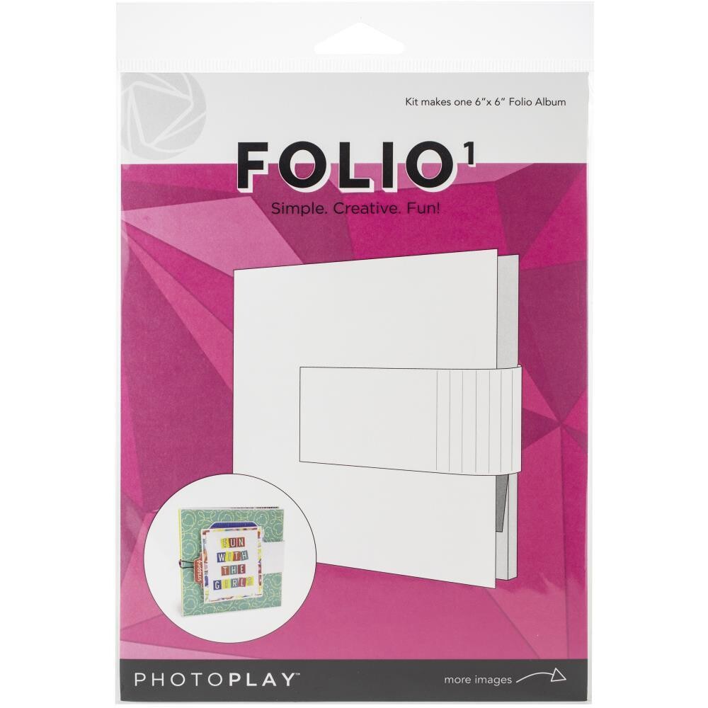 PhotoPlay - Maker Series - Folio 6"x6" - Folio Kit