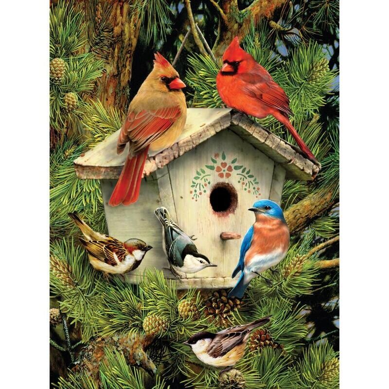 Royal &amp; Langnickel - Paint by Numbers Kit - 8.75&quot;x11.75&quot; -Native Neighbours