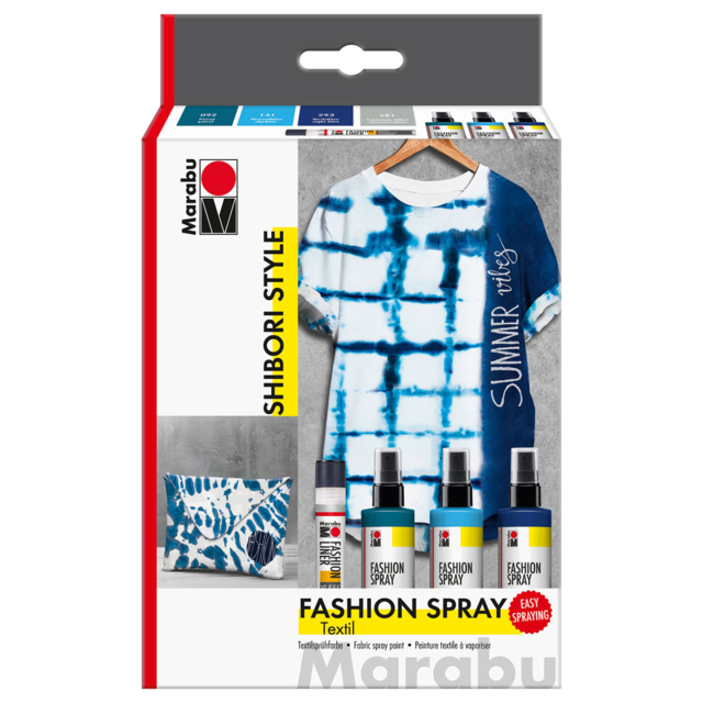 Marabu - Fashion Spray Set - Shibori
