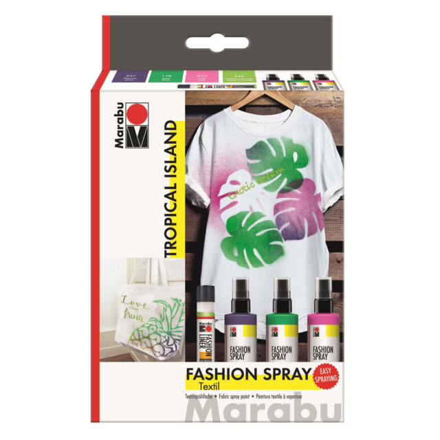 Marabu - Fashion Spray Kit - Tropical Island
