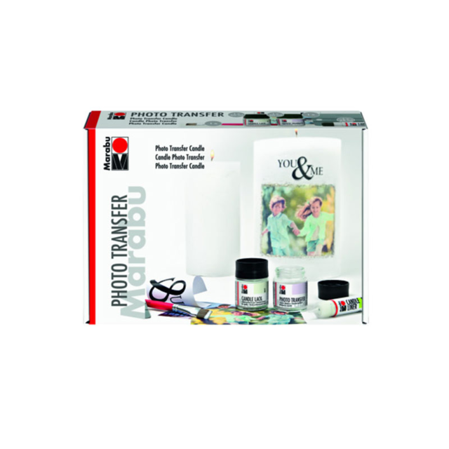 Marabu - Photo Transfer Candle Kit