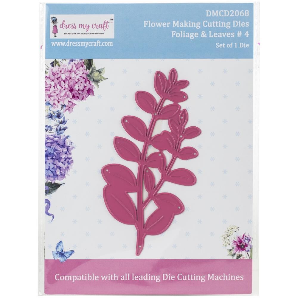 Dress My Craft Dies - Flower Making-Foliage &amp; Leaves #4