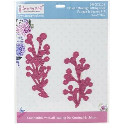 Dress My Craft Dies - Flower Making-Foliage &amp; Leaves #7