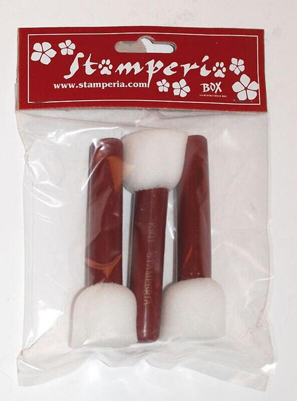 Stamperia - Sponge Brush -Set of 3 - Medium size