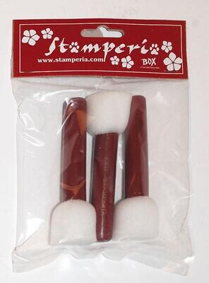 Stamperia - Sponge Brush -Set of 3 - Medium size