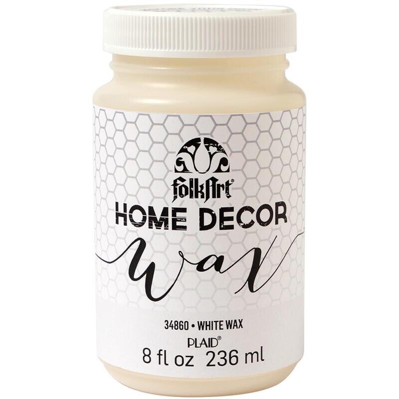 Plaid - Home Decor Wax - White Wax