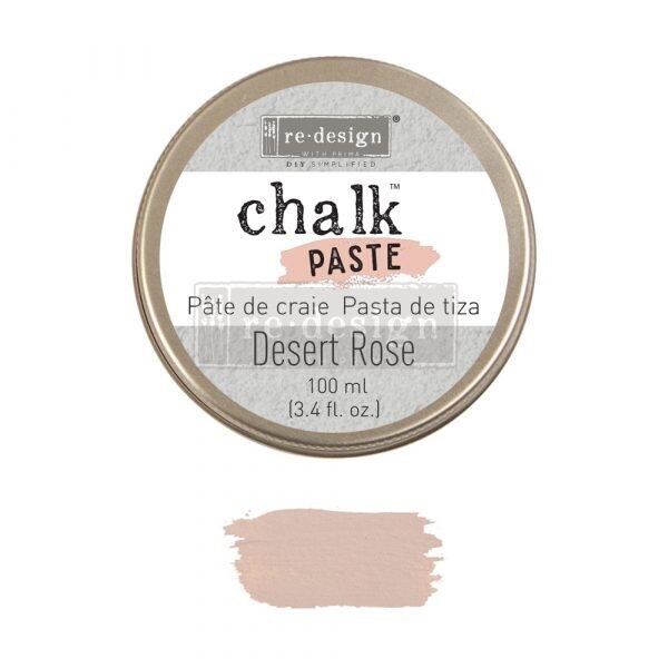 Prima Marketing - Re-Design - Chalk Paste - 100ml - Desert Rose