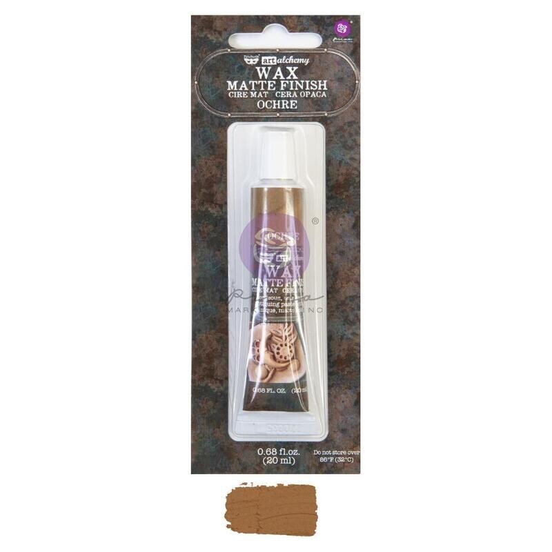 Prima Marketing - Art Alchemy - Ochre - Matte Wax by Finnabair