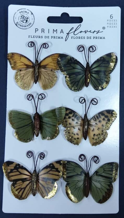 Prima Marketing - Paper Butterflies - Diamond Butterflies