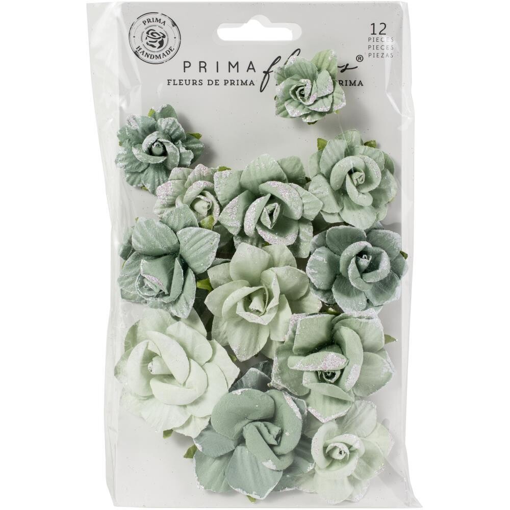Prima Marketing - Mulberry Paper Flowers - Emerald Beauty - My Sweet