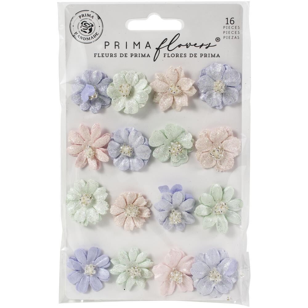 Prima Marketing - Mulberry Paper Flowers - Pretty Tints - Watercolour Floral