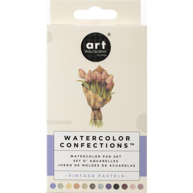 Prima Watercolour Confections - Vintage Pastel