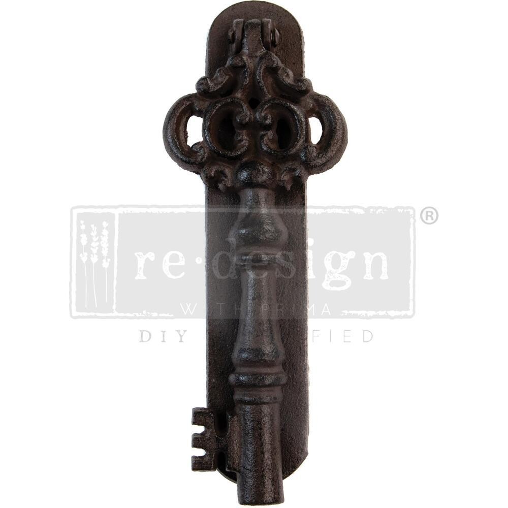 Prima Marketing - Re-Design - Cast Iron Door Knocker - Imperial Key Vintage Knocker