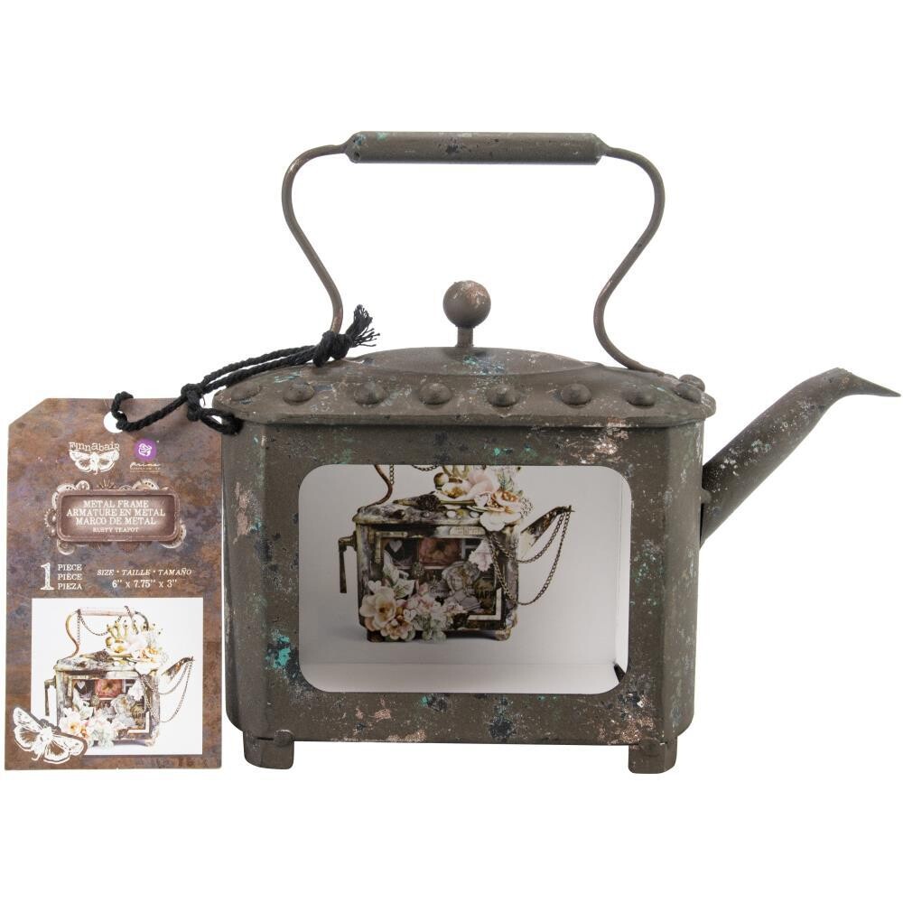 Prima Marketing - Altered Metal - Rusty Teapot