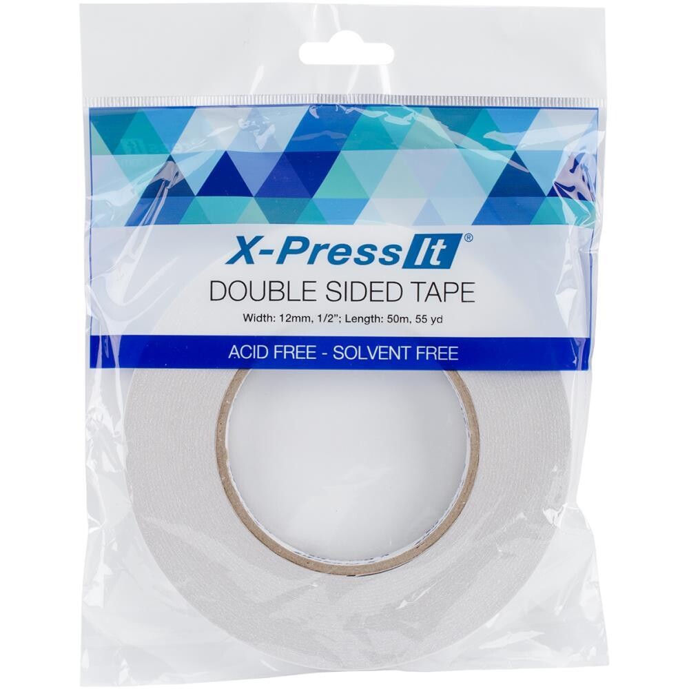 X-Press It -  12mm Double sided Tape - length 50m