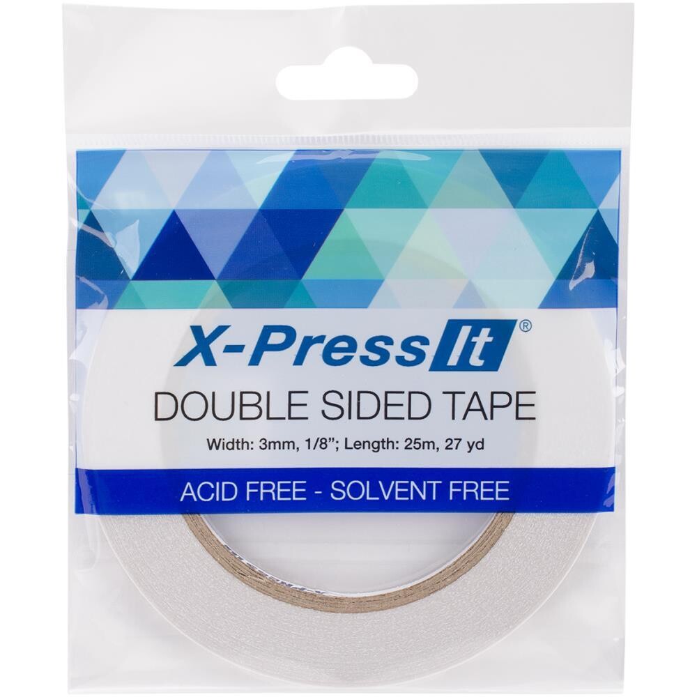 X-Press It -  3mm Double sided Tape - length 25m