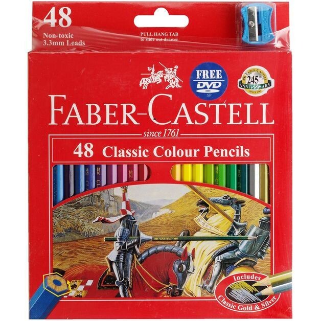 Faber Castell - Classic Colour Pencils 48