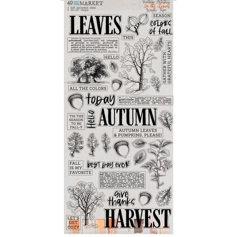 49 and Market - In The Leaves - Washi Tape