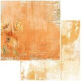 49 and Market - Mango - Tangelo Mellow - Double-sided Paper Sheet - 12&quot;X12&quot;