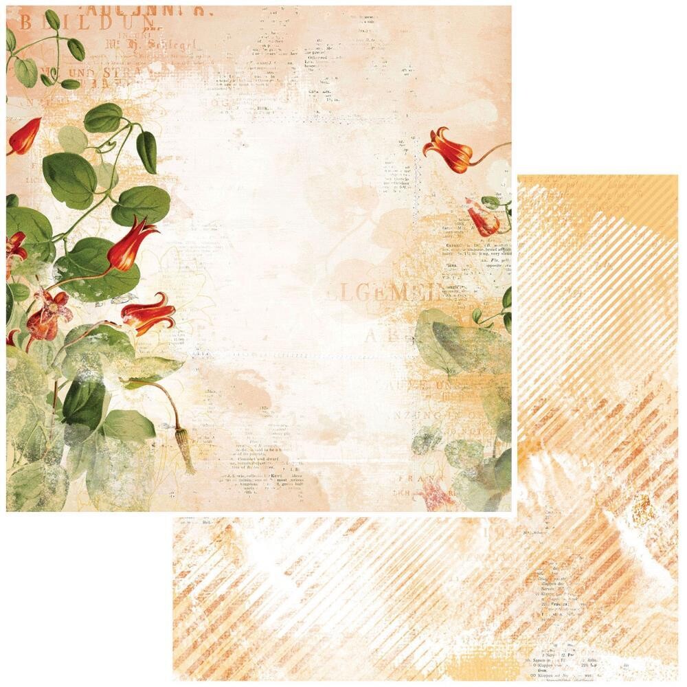 49 and Market - Mango - Ginger Peach - Double-sided Paper Sheet - 12&quot;X12&quot;