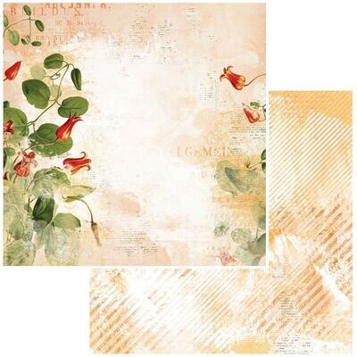 49 and Market - Mango - Ginger Peach - Double-sided Paper Sheet - 12"X12"