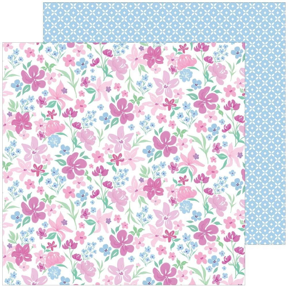 Pinkfresh - Keeping it Real - Deep Breath - 12&quot;x12&quot; Double-sided Paper Sheet