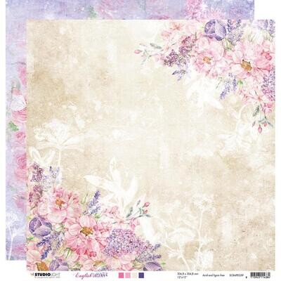 Studio Light - Double-sided Paper Sheet - 12&quot;x12&quot; - English Garden