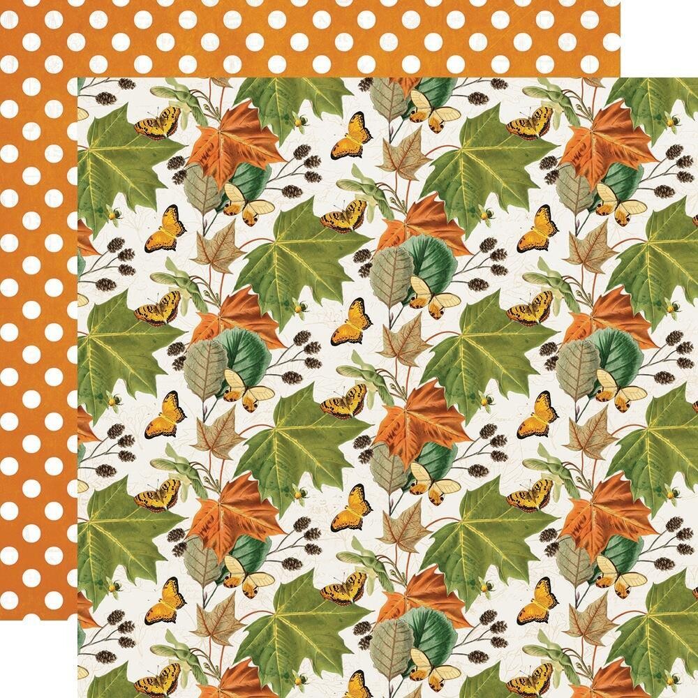 Simple Stories  - 12&quot;X12&quot; Double-sided Paper Sheet - Country Harvest- Favourite Season