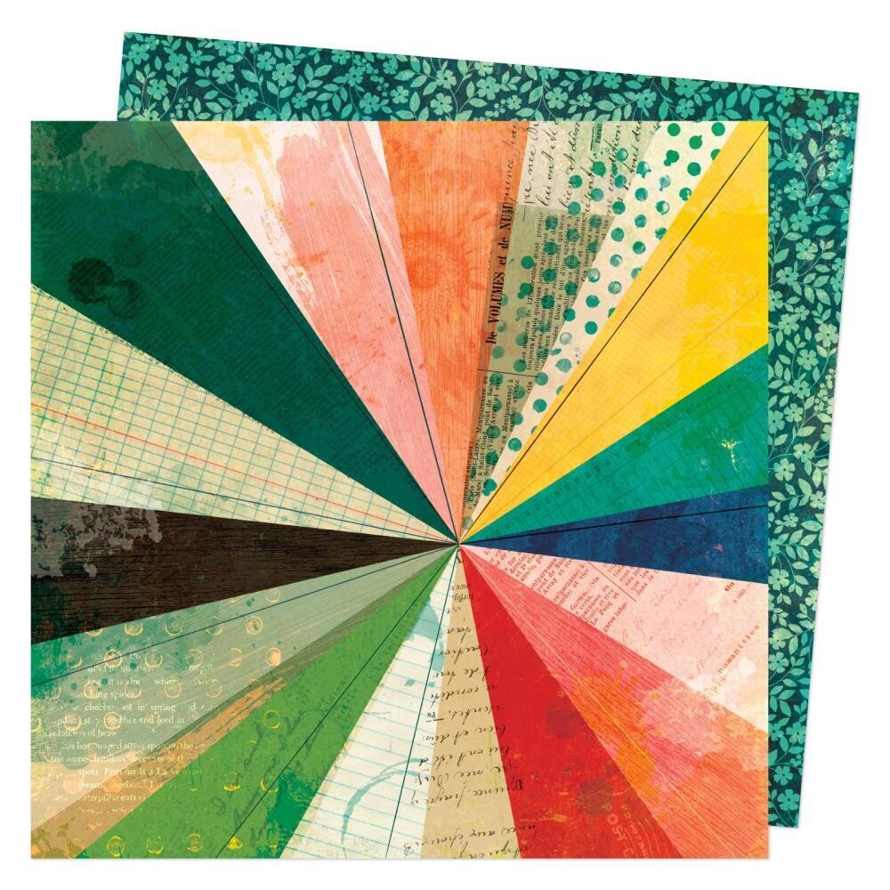 Vicki Boutin - 12&quot;X12&quot; Double-sided Paper Sheet - Fernwood - Burst Forth