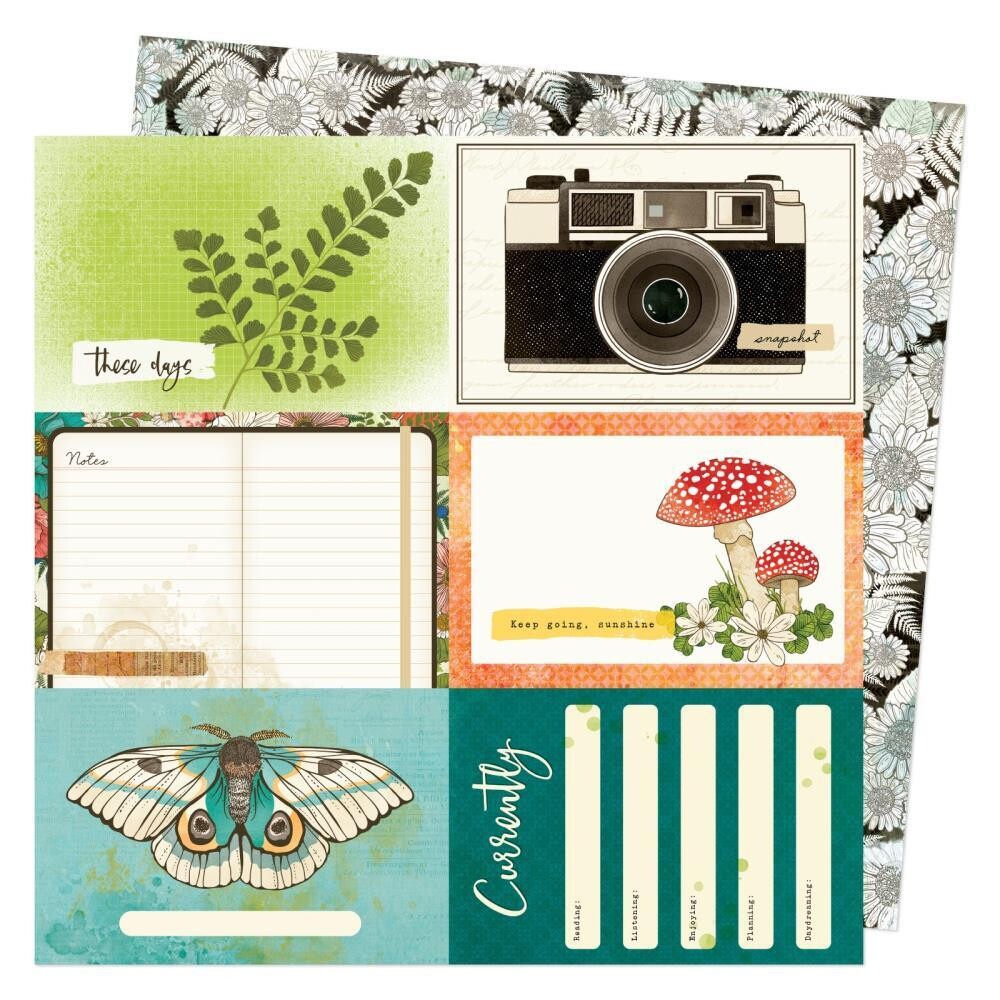 Vicki Boutin - 12&quot;X12&quot; Double-sided Paper Sheet - Fernwood - 4 x 6