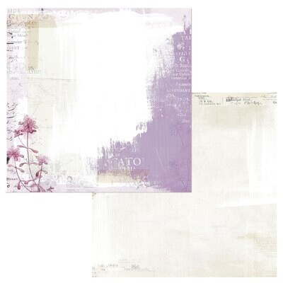 49 and Market - Lilac - Mystique - 12&quot;X12&quot; Double-sided Paper Sheet