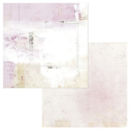 49 and Market - Lilac - Tranquil - 12&quot;X12&quot; Double-sided Paper Sheet