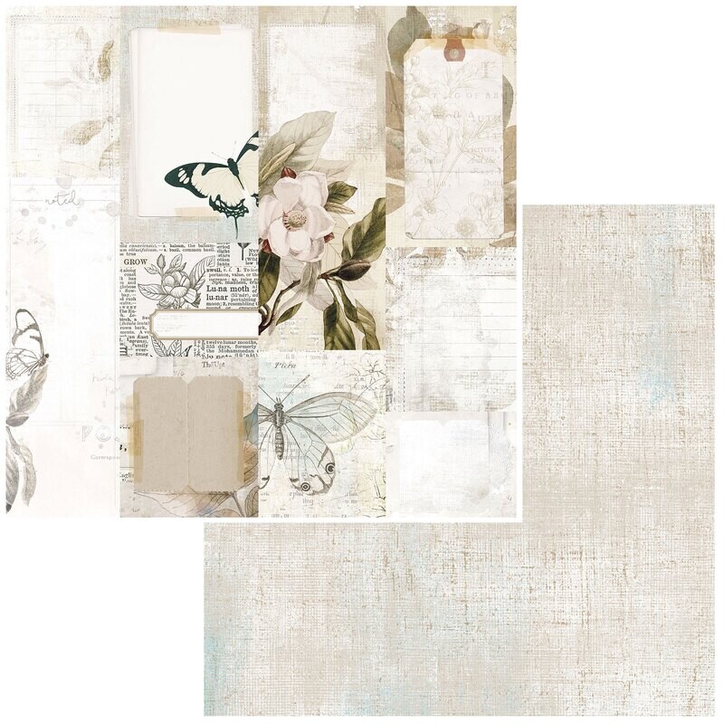 49 and Market - Essentials - Journal Card- 12&quot;X12&quot; Double-sided Paper Sheet